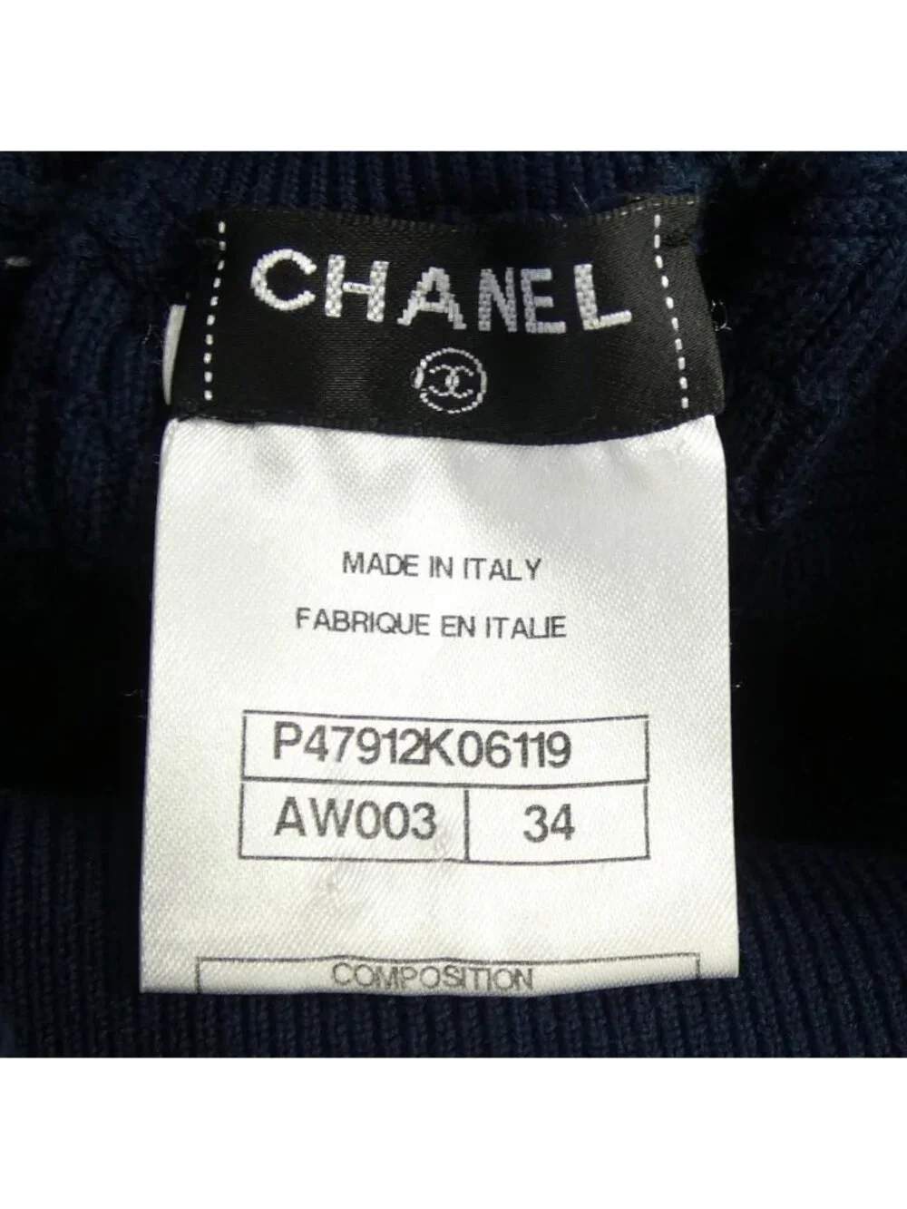 Chanel Skirt Navy
